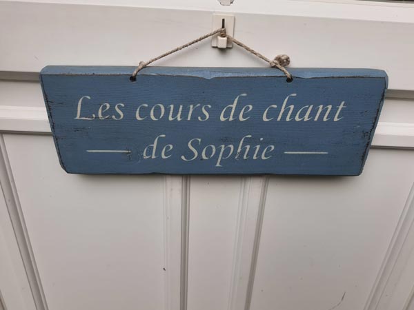 les cours de chant de sophie a chatou